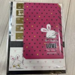 大塚愛　クリアファイル　2枚 LOVE うさぎ クリアファイル 2枚セット 大塚愛 平成レトロ - メルカリ