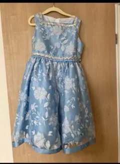 キャサリンコテージ　ドレス　130 水色　女の子　フォーマル　発表会　結婚式