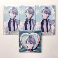 にじさんじ￤小柳ロウ￤ジューンブライド￤フォト風カード￤ハート型缶バッジ￤値下げ