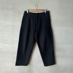 saby サバイ コットンリネン ワイドパンツ　Lサイズ