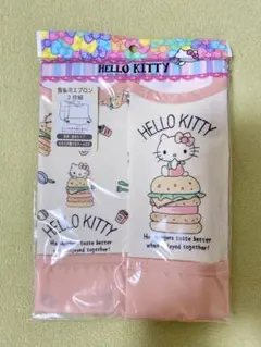 ☆新品☆ハローキティ　食事用エプロン 2枚組☆サンリオ　女の子