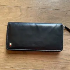 Tommy Hilfiger 黒 レザー 長財布