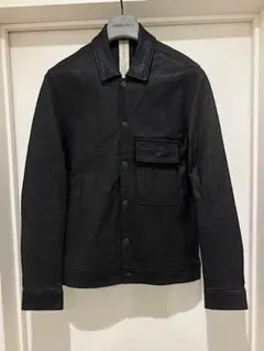 良品GIORGIO BRATO21SS別注ストレッチラムレザートラッカーブルゾン