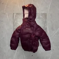 【希少✨】極暖Columbia ダウンジャケット　ワインレッド　パープル