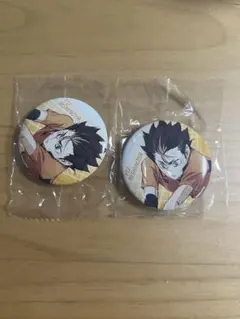 ハイキュー!! 西谷夕　缶バッジ 2個セット