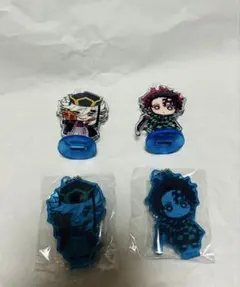 鬼滅の刃ここみえガチャ2個童磨炭治郎未開封のみセット