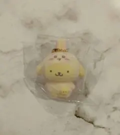 ちいかわ × サンリオ シークレットフロッキー マスコットチャームポムポムプリン