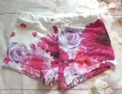 ダチュラDaTuRaの花柄ショートパンツ☆Radyレディー☆フラワー☆スエット