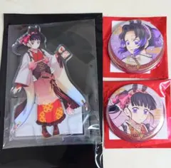 鬼滅の刃 ufotable 干支 2026 午年 箔押し缶バッジ 栗花落カナヲ