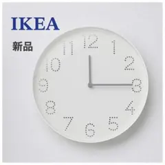 新品未開封 イケア 掛け時計 壁掛け時計 静音 ホワイトトロマ 2 - メルカリ