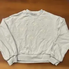 mezzo piano junior メニーパールリボントレーナー160cm