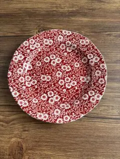 Burleigh レッドキャリコ　 プレートM 21.5cmのサムネイル