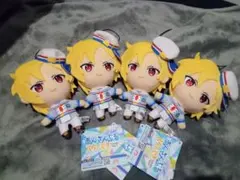 あんスタ ぬいぐるみ　新衣装　二兎なずな　4個セット①