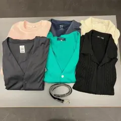 メンズ カーディガン ニット 他 まとめ売り 7点 GU ユニクロ L XL