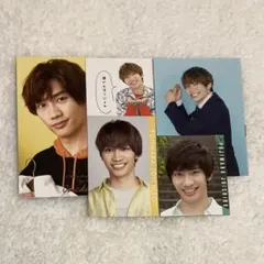 なにわ男子 藤原丈一郎 厚紙 デタカ 5枚セット