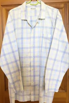 チェック柄長袖パジャマ Mサイズ