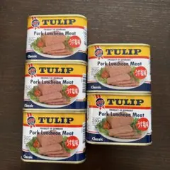 TULIP ポークランチョンミート うす塩味 250g 5缶セットのサムネイル