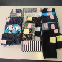 様々なデザインの生地セット（はぎれまとめ売り）