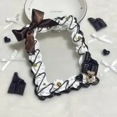 ホイップデコ B8 チョコ くま リボン カフェ 量産型 推し活