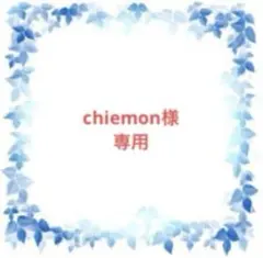 chiemon様　専用