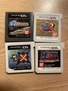 まとめ売り　3DS DSソフト4本セット