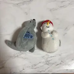 ピングー ガチャガチャ ロビ 雪だるま セットのサムネイル
