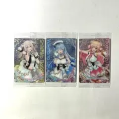 ホロライブウエハース2  獅白ぼたん 雪花ラミィ 桃鈴ねね