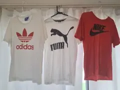 adidas 　NIKE　PUMA　 Tシャツ
