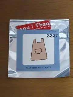 白石麻衣 ステッカー Mai Shiraishi Cafe