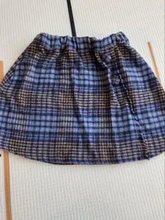 美品　branshes チェック柄スカート