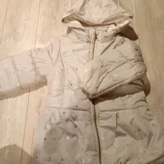 美品　carter's アイボリー アウター　ハートサイズ5　100〜110㎝