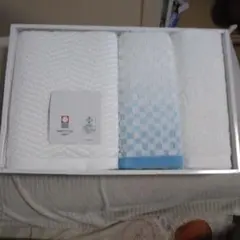 バスタオル1枚、フェ一スタオル2枚セット今治タオル