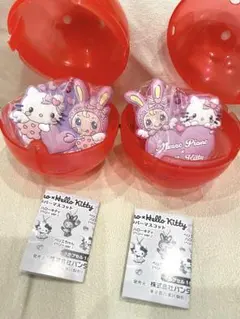 〔匿名配送〕メゾピアノ×ハローキティ カプセルラバーマスコット