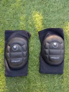 uhlsport ニーパッド Mサイズ 黒
