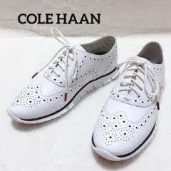 【美品】COLE HAAN ZEROGRAND レザー ウィングチップ