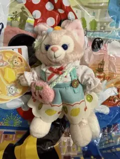 ダッフィー ワンダフルキッチン リーナベル ぬいぐるみバッジ