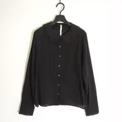 fig London Petal blouse ペタルカラーブラウスのサムネイル