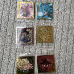 ドラゴンボールシールウエハース 6枚セット