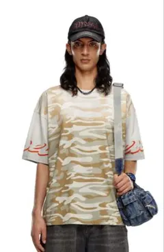 DIESEL カモ　Tシャツ