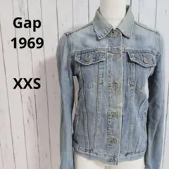 GAP☆小さいサイズ　デニムジャケット　Gジャン　色落ち　アウター　XXS　水色