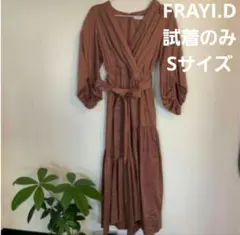 FRAYI.D カシュクールワンピース　ＡＷ