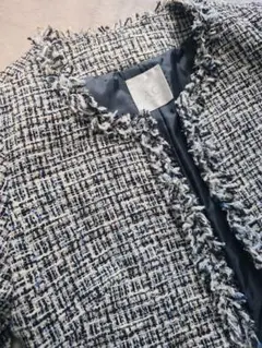 AG by aquagirl ツイードノーカラージャケット