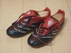 激レア]adidas サルディーナ サッカーシューズ 黒/赤 - メルカリ