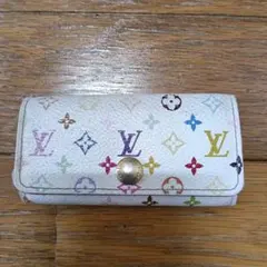 美品✨ルイヴィトン モノグラム マルチカラー ブロン ポルトモネ