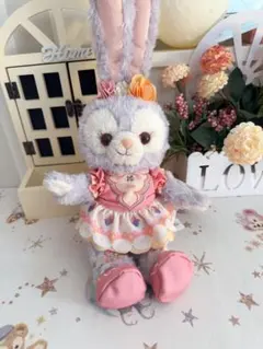 新品・未使用☆香港ディズニー バレリーナ ステラルー ぬいぐるみ キー