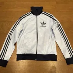 新品 サイズL アディダス ベッケンバウアー a CLESY ジャージ 水色