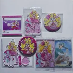 プリキュア アクスタ 缶バッジ アイドル