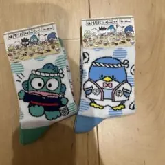 サンリオ　Sanrio 靴下 15-20ハンギョドン　タキシードサム　2足セット