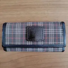 BURBERRY バーバリー キーケース ノバチェック キャンバス レザー 5連