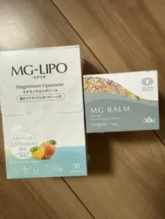 MG-LIPO マグリポ1箱30包＋バラ15包 MG BALMマグバーム20g | Mercari